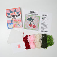 Cherry Needlepoint Starter Kit