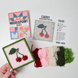 Cherry Needlepoint Starter Kit