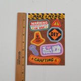 Make & Mend Tool Vinyl Sticker Sheet