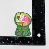 "Anyone Can Art!" Creative Horse Vinyl Sticker