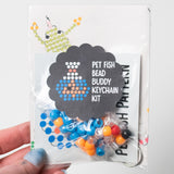 Pet Fish Bead Buddy Keychain Kit