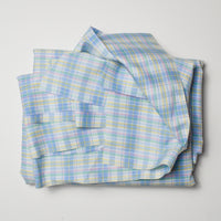 Pastel Plaid Lightweight Woven Fabric - 56" x 144" Default Title