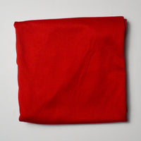 Red Lightweight Synthetic Knit Fabric - 60" x 64" Default Title