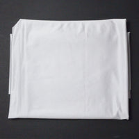 Shiny White Synthetic Stretch Knit Fabric - 46" x 66" Default Title