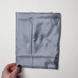 Gray Silky Woven Lining Fabric - 44" x 84" Default Title