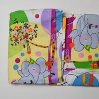 Circus Animal Print Quilting Cotton Fabric - 42" x 104" Default Title