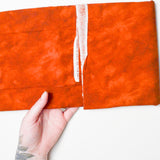 Dark Burnt Orange Quilting Weight Woven Fabric - 44" x 56" Default Title
