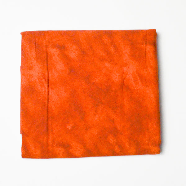 Dark Burnt Orange Quilting Weight Woven Fabric - 44" x 56" Default Title