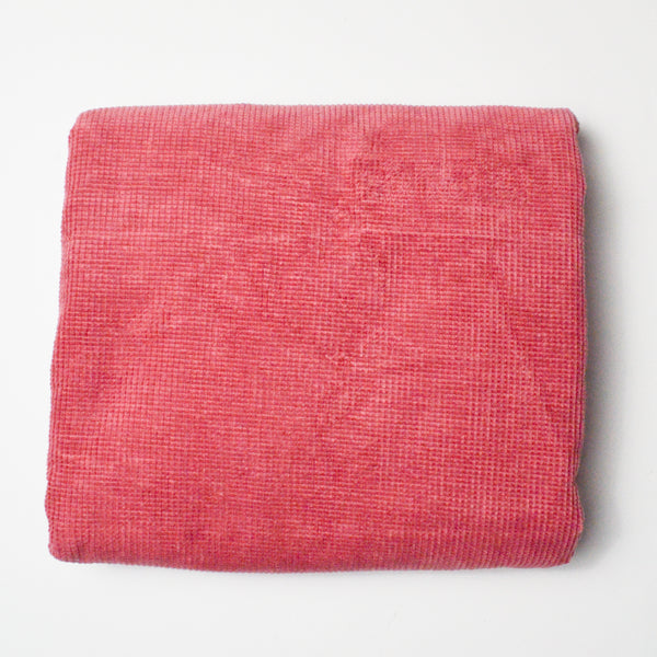 Dark Salmon Nubby Texture Woven Upholstery Fabric - 58" x 62" Default Title