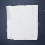 White Nubby Textured Shantung Woven Fabric - 56" x 80" Default Title