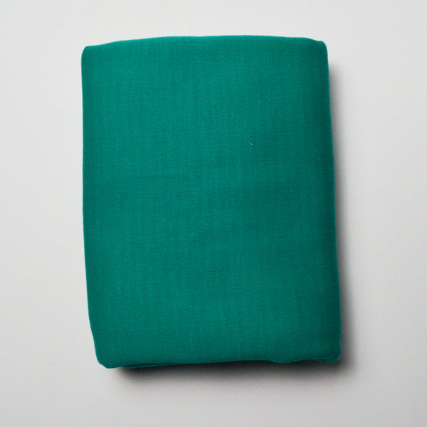 Aqua Green Wool Knit Fabric - 42" x 60" Default Title