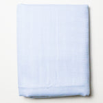 Light Blue Plaid Texture Jacquard Midweight Woven Fabric - 38" x 124" Default Title