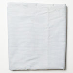 Blue + White Tiny Stripe Woven Fabric - 42" x 78" Default Title