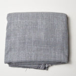 Gray Thick Linen-Like Woven Fabric - 56" x 76"