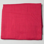 Hot Pink Lightweight Woven Fabric - 27" x 92"