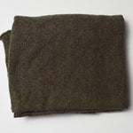 Olive Loopy Textured Surface Knit Fabric - 34" x 62"