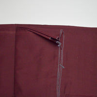 Maroon Woven Fabric - 92" x 96"
