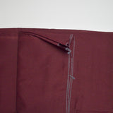 Maroon Woven Fabric - 92" x 96"