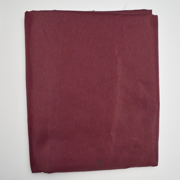 Maroon Woven Fabric - 102" x 108"
