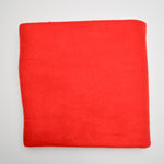 Bright Red Fleece Fabric - 30" x 60"