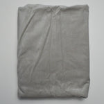Gray Velvety Woven Upholstery Fabric - 60" x 70"