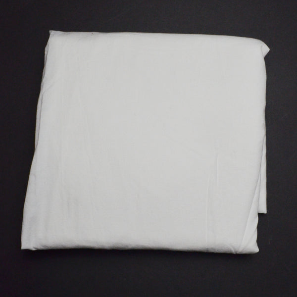 White Quilting Weight Woven Fabric - 52" x 104"