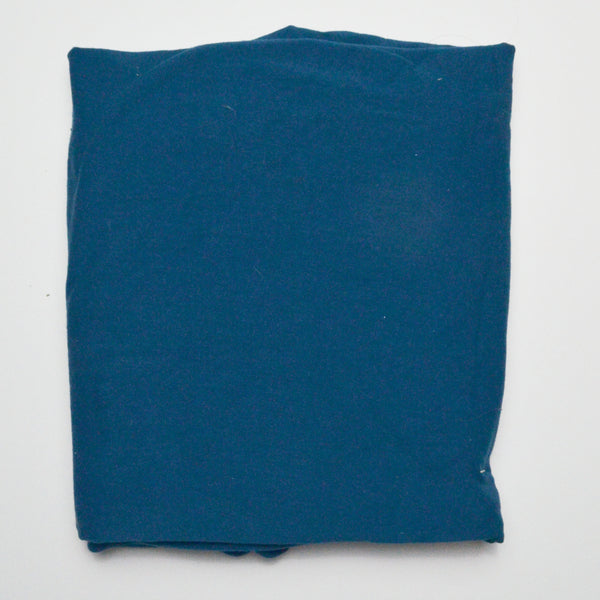 Dark Teal Knit Fabric - 60" x 70"