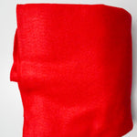 Red Felt Fabric - 68" x 76"