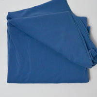 Blue Brushed Texture Soft Knit Fabric - 58" X 72"