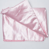 Shiny Pink Satin Fabric - 60" x 68"