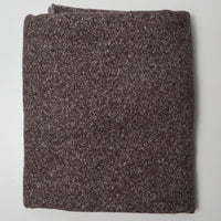 Brown Heathered Knit Fabric - 58" x 64"