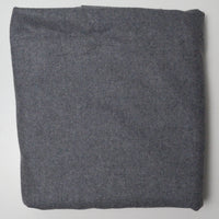 Gray Brushed Surface Woolly Woven Fabric - 64" x 86"