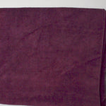 Burgundy Velveteen Upholstery Fabric - 29" x 49"