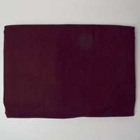 Burgundy Brushed Flannel Woven Fabric - 64" x 64"