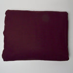 Burgundy Brushed Flannel Woven Fabric - 62" x 104"