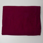 Wine Red Quilting Weight Woven Fabric - 40" x 80"