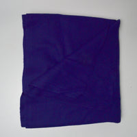 Vivid Blue-Purple Woolly Woven Fabric - 39" x 60"