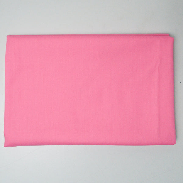 Pink Woven Cotton Shirting Fabric - 44" x 112"