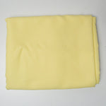 Light Yellow Synthetic Drapey Woven Fabric - 44" x 140"