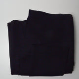 Black Synthetic Thick Knit Fabric - 62" x 72"