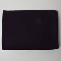 Black Synthetic Thick Knit Fabric - 62" x 72"