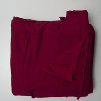 Burgundy Jersey Knit Fabric - 56" x 104"