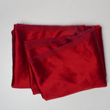 Red Medium Weight Satin Woven Fabric - 49" x 120"