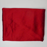 Red Medium Weight Satin Woven Fabric - 49" x 120"