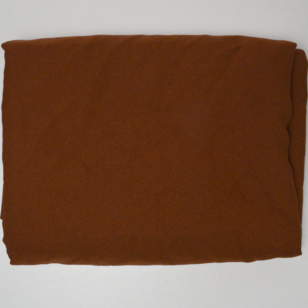 Brown Thick Polyester Woven Fabric - 60" x 108"