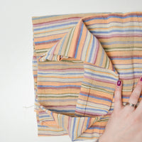 Colorful Stripes Gauzy Loose-Woven Fabric - 38" x 144"