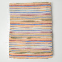 Colorful Stripes Gauzy Loose-Woven Fabric - 38" x 144"