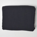 Black Medium-Weight Woven Fabric - 60" x 70"