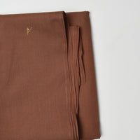 Brown Poplin Woven Fabric - 44" x 92"