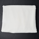 White Stretch Terry Fabric - 39" x 44"